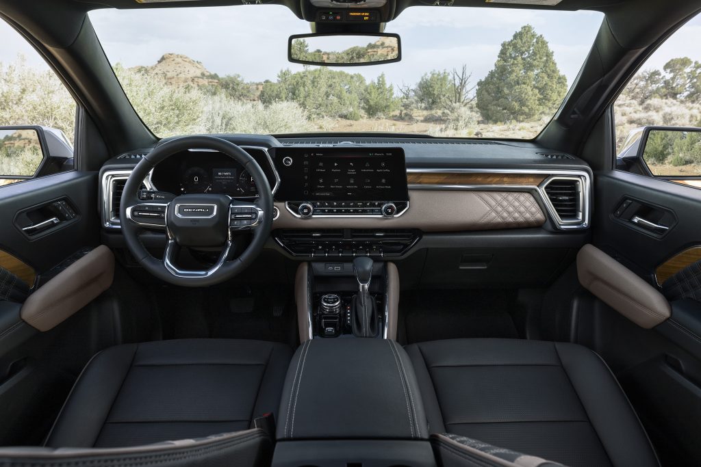 GMC Canyon Denali interior