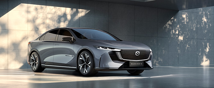 MAZDA EZ-6 (scheduled mass production model - exterior color: Aero Grey Metallic)