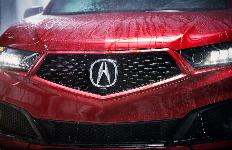 Honda Acura badge on 2020 MDX PMC Edition