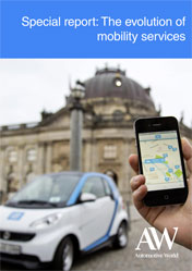 Special report: The evolution of mobility services