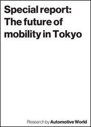 Special report: The future of mobility in Tokyo