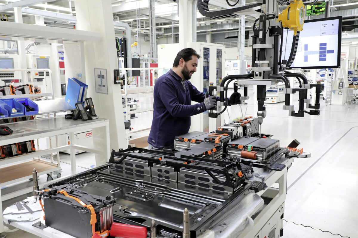 Battery production